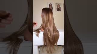 Labhairs Ombre Highlight Raw Wavy Human Hair Wig #coloredwig #wigs