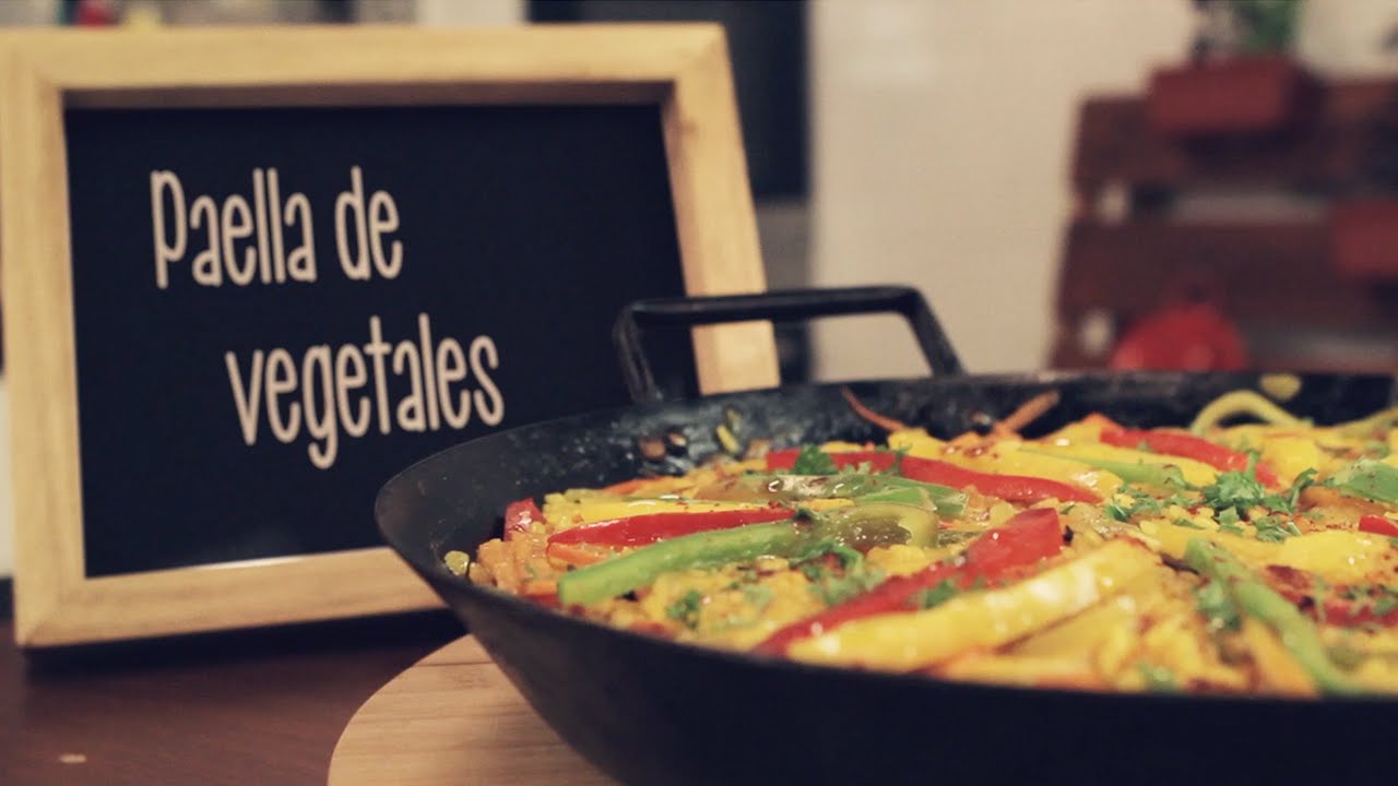 Cocina Saludable Paella de vegetales YouTube