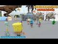 SPONGEBOB PERGI KE KEBUN BINATANG DINOSAURUS - GTA Lucu Spongebob