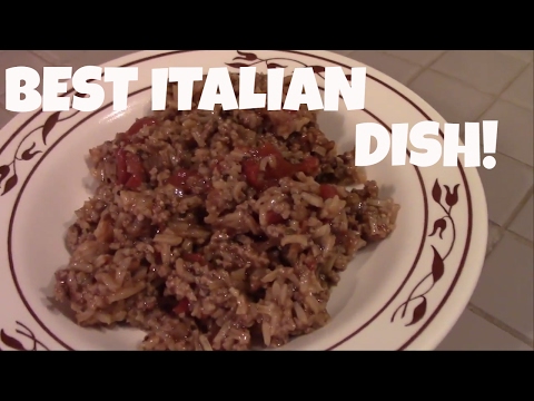 BEST ITALIAN DISH 