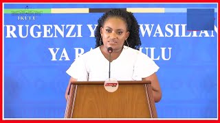 MAMA NTILIE AINGIA IKULU - ALIKUWA MWANAFUNZI wa SHILOLE -AFUNGUKA MBELE ya MAWAZIRI na ZUHURA YUNIS