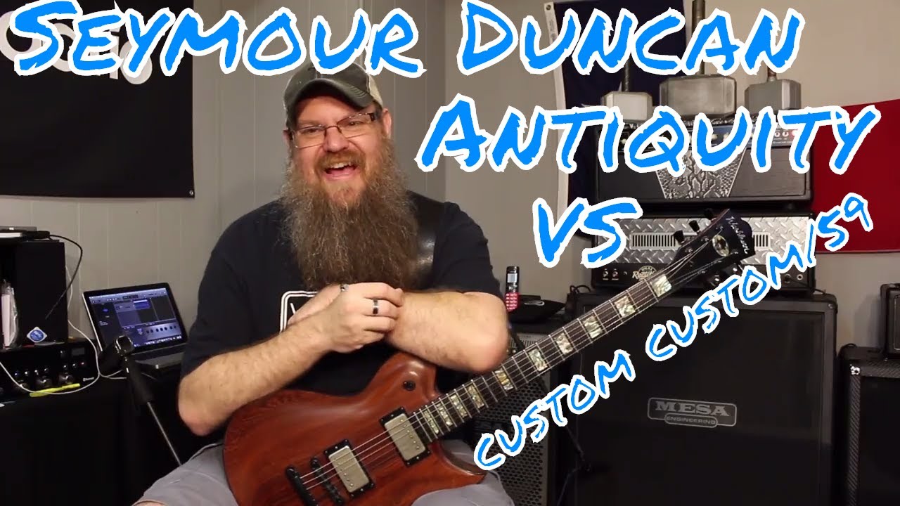 Seymour Duncan Antiquity vs Custom Custom/59 Pickups! YouTube