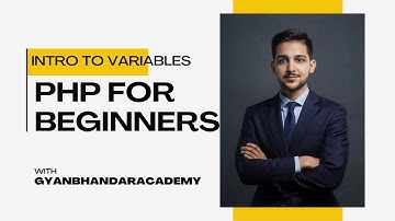 PHP for Beginners | PHP Tutorial #|3 Introduction to Variables