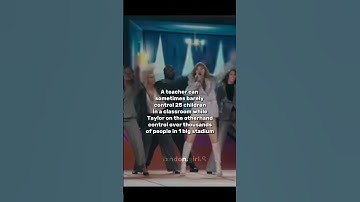 She is the slayest teacher💅✨️#taylorswift #teacher #erastour #youneedtocalmdown