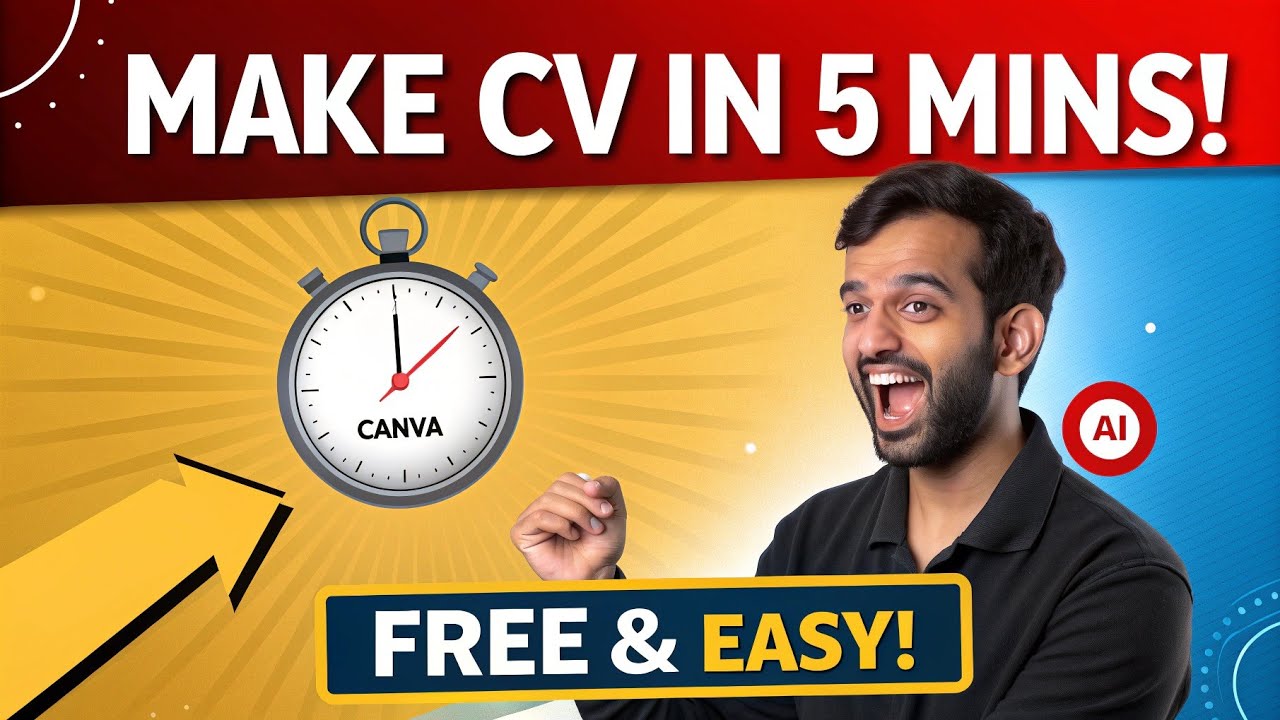 "How To Make  Resume In 5 Minutes!  Ai CV Kaise Banaye