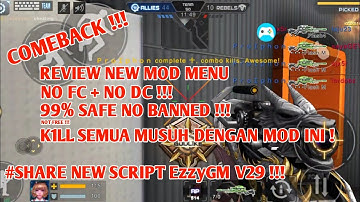 COMEBACK !!! | REVIEW MOD MENU Crisis Action | SHARE NEW SCRIPT EZZYGM V29 | NO ROOT