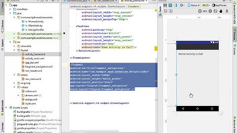 Android Navigation Drawer Tutorial - Part 1