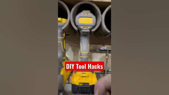 DIY Garage / Shop Hacks For Tool Storage! #lifehack #hack #tools