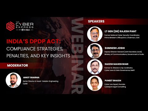 Webinar: India’s DPDP Act: Compliance Strategies, Penalties, and Key Insights - video from The Cyber Express