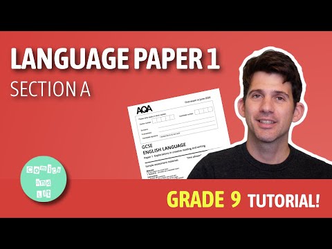 Language Paper 1 Summary Of Section A AQA 2026 Onwards