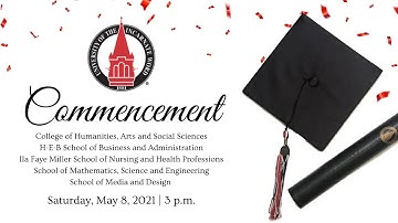 UIW Spring 2021 Undergraduate/Graduate Commencement Ceremony (3 p.m.)