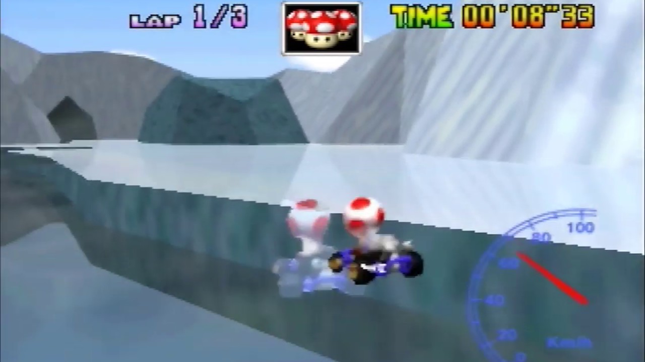 Mario Kart 64 Sherbet Land