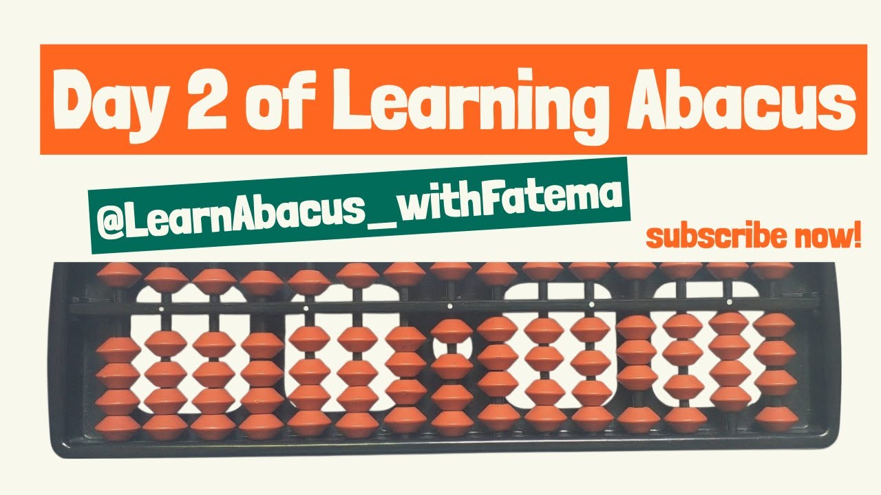 Abacus Basics Lesson 2 – Learn to Read Numbers Step-by-Step - YouTube