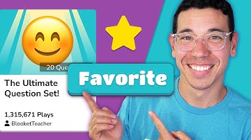 How to Favorite Blooket Question Sets