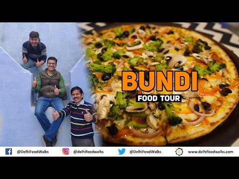 BUNDI Street Food Walk I Best Dhaba Food in Kota-Bundi Highway I Machine wale Hygienic Golgappe