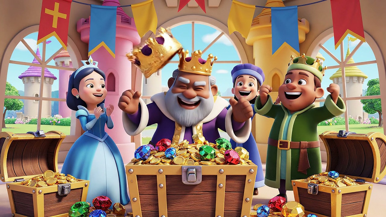 Búsqueda del Tesoro Real del Viejo Rey Cole | Cuentos de Reyes y ...
