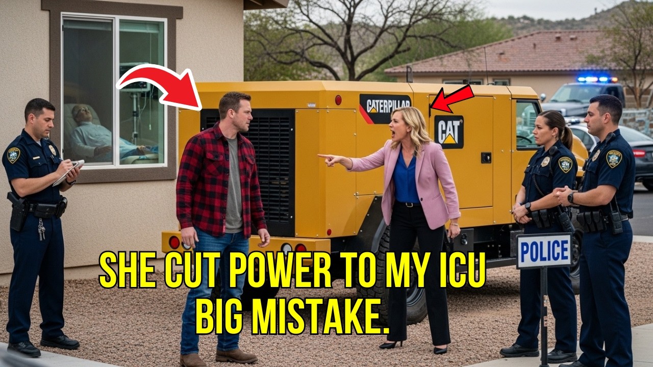 HOA Karen Shut Down Power to My ICU Room — She Froze When a Generator Truck Took Over Her Street