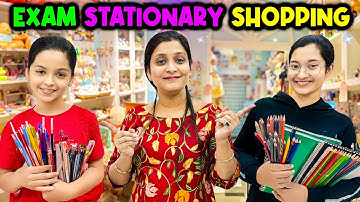 EXAM STATIONERY SHOPPING 🛍️📚 | Mummy Ne Dilwa Diya Sab Kuch! 😱 | Jinni & Dhwani Ka Crazy Reaction 🤯
