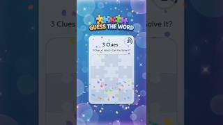 Only the sharpest minds solve this before Clue #3! 🧠✨#guesstheword #wordpuzzle #brainteaser