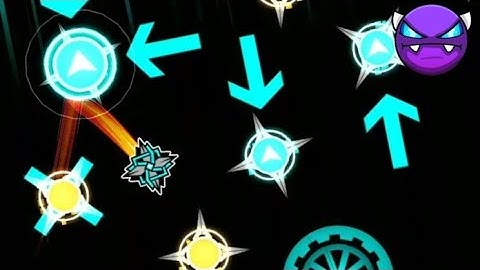 "Clubdrop" 100 (Easy Demon) By TheRealDarnoc Geometry Dash [2.2]