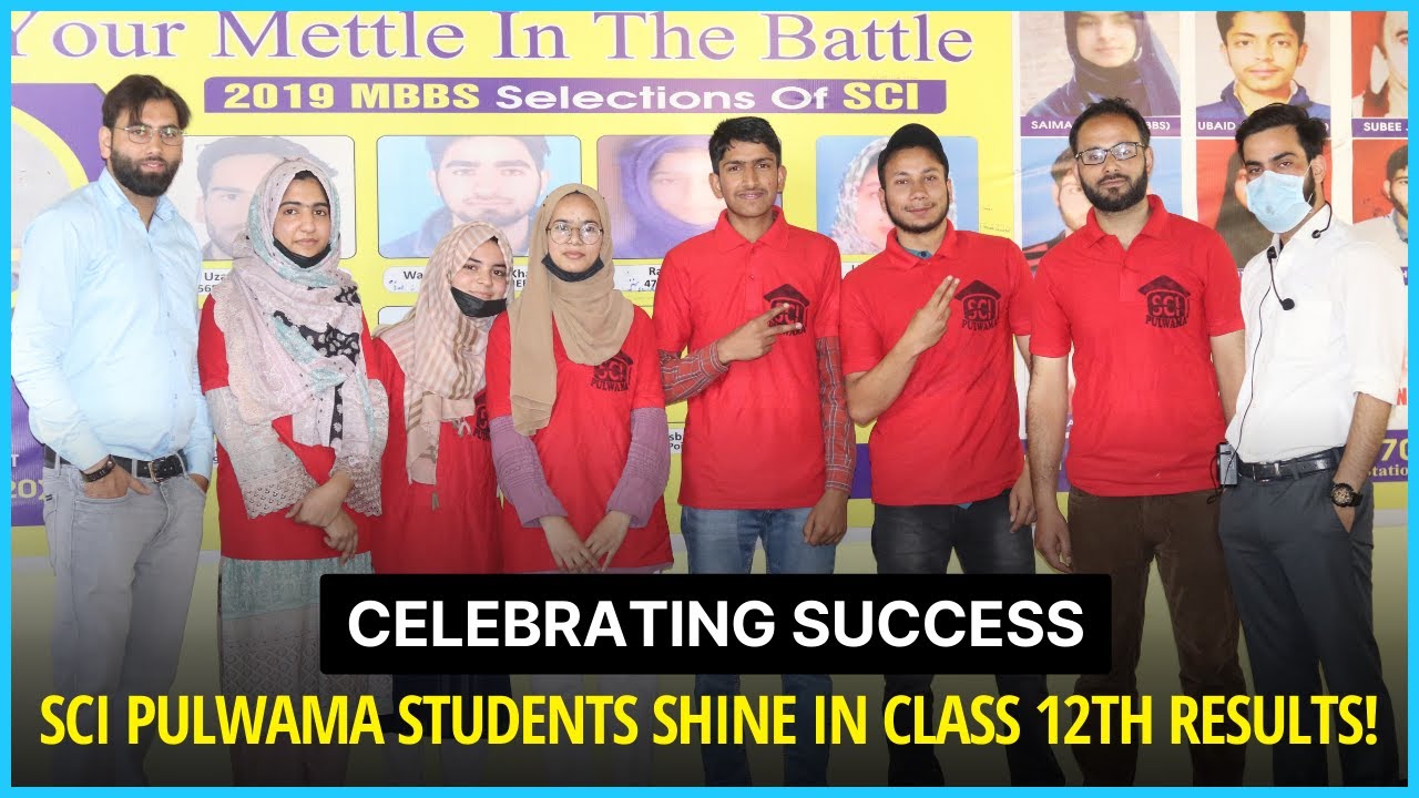 Celebrating Success: SCI Pulwama Students Shine in Class 12th Results!