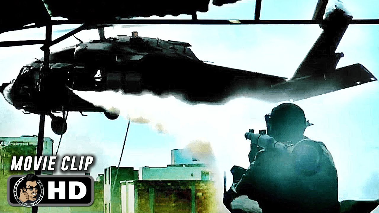 BLACK HAWK DOWN Clip - "Troubled Landing" (2001) Josh Hartnett
