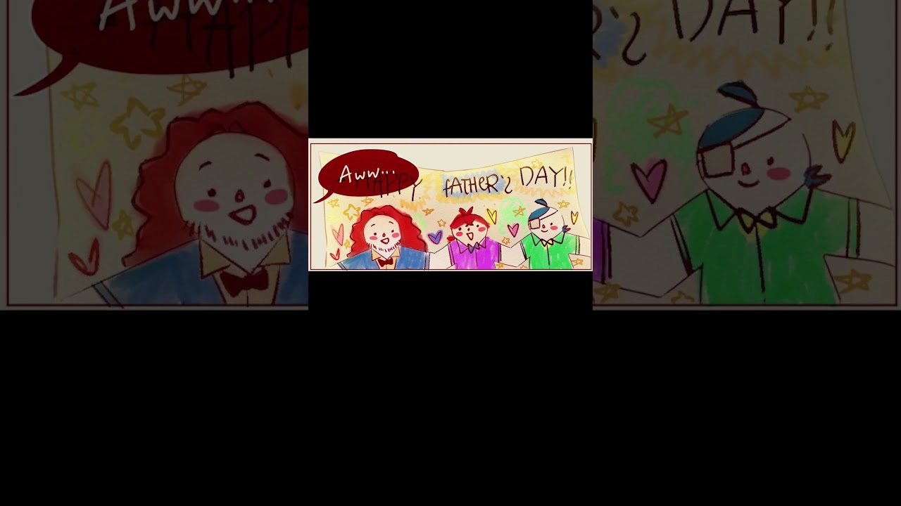 Diluc & Kaeya: A Card for Father's Day | Comic by ron.arrt 