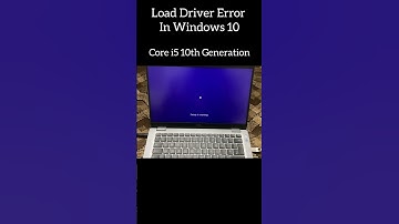 ( 2025 ) Fix Load Driver | Select The Driver To Install | Fix 100% In Core i5 10th Gen | Windows 10