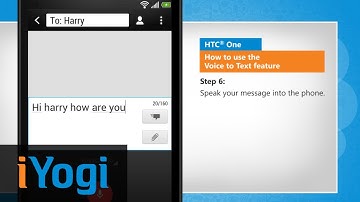 How to use the Voice to Text feature in HTC® One