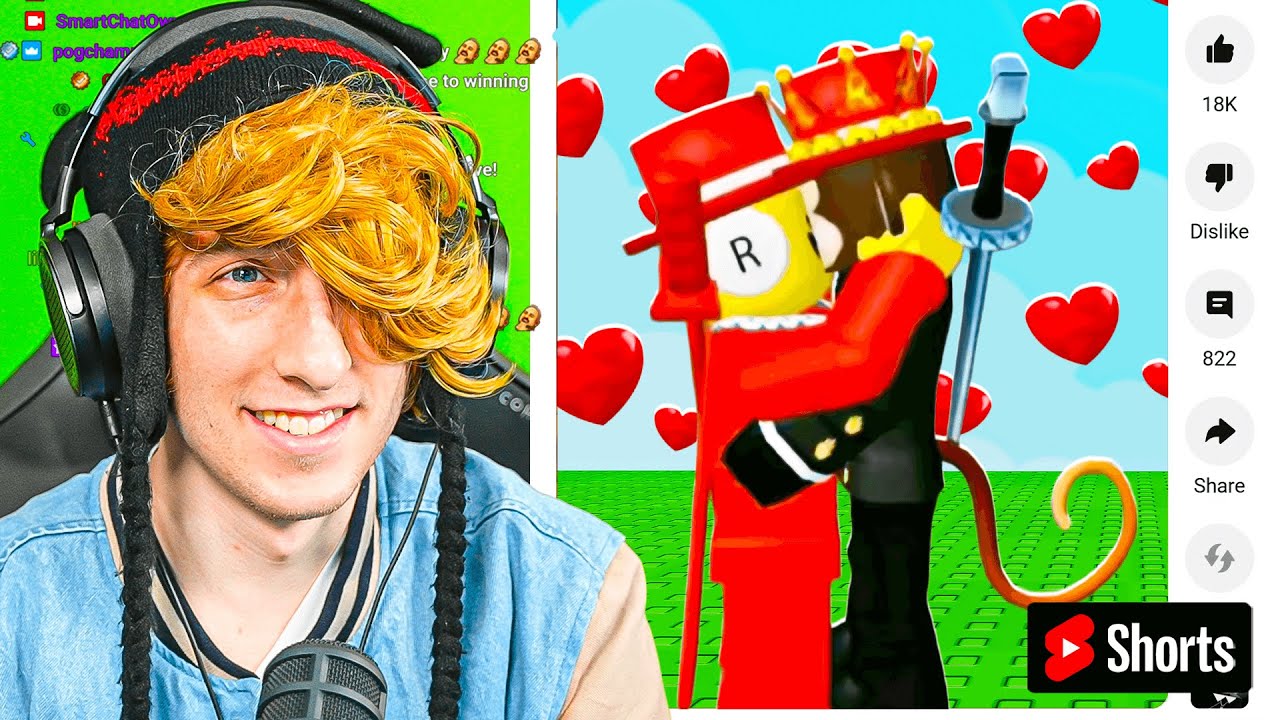 watching roblox shorts until i laugh #shorts #roblox