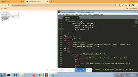Orçamento Pintura PHP