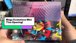 Pokémon Mega Evolutions Mini Tins are actually INSANE! SAR pulled!