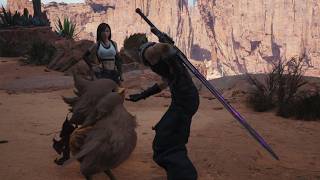 Final Fantasy VII Rebirth - A Chocobo Chick High Up In The Cosmo Canyon Mountains (Xbox Gameplay)