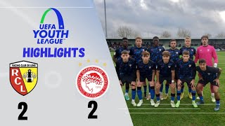 Olympiacos U19 2-2 Lens U19 | UEFA YOUTH LEAGUE