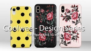 Coolwee iPhone XR 6.1" Shockproof Slim Pattern Floral Soft Flexible Case - Design Series screenshot 2