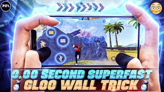 Latest 0.00 Second Super Fast Gloo Wall Trick Faster Then PC | Fast Gloo Wall Tips And Tricks !