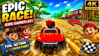 Epic Kids Car Race Adventure 🏁 | Super Fast Racing Gameplay for Kids | Fun & Exciting Challenge! screenshot 3