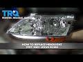 How to Replace Headlights 1997-2001 Lexus ES300