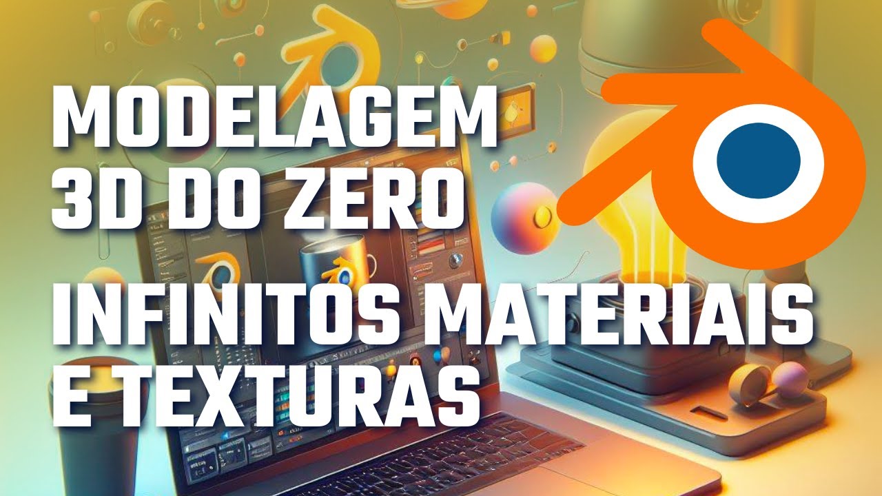 Curso Básico Modelagem 3D do Zero no Blender + Como Encontrar Materiais ...