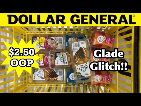 Dollar General Couponing | GLADE GLITCH 🤩 | Paid Only $2.50 for 10 Items 🏃‍♀️🏃‍♀️