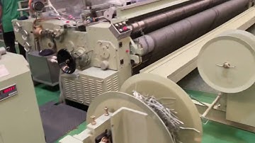 【Shade Net Machine】Two Rolls of Shade Net Woven On Single Machine