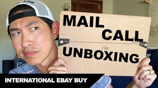 Unboxing My First International eBay Purchase • Mail Call • Rare Virgin Variant
