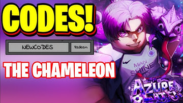 *NEW* ALL THE CHAMELEON UPDATE CODES FOR AZURE LATCH! ROBLOX AZURE LATCH CODES