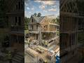 Abandoned House → Luxury Glass Mansion Transformation 😱 | Ultimate Before & After #trending #viral