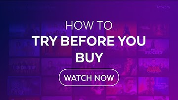 How To - Try before You Buy