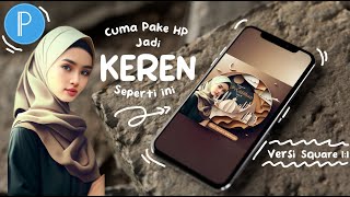 CARA MEMBUAT FOTO UCAPAN SELAMAT MENUNAIKAN IBADAH PUASA RAMADHAN 1444 H 2023 PAKAI HP JADI KEREN screenshot 2
