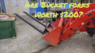 Titan Bucket Pallet Forks