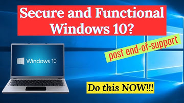 How to keep using Windows 10 Safely After Support Ends (2025 Guide)