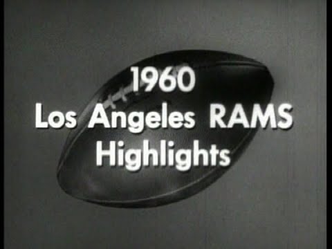 1960 Los Angeles Rams highlights - YouTube