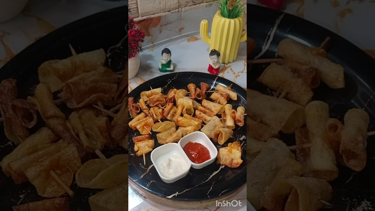 let's make simple ad super tasty potato chips 😋 